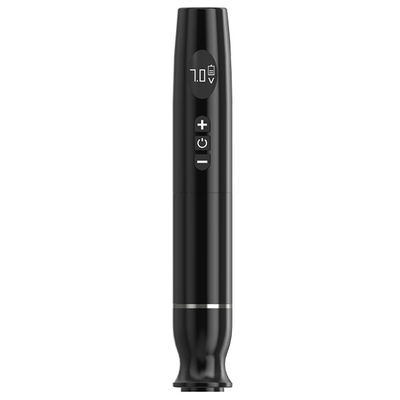 Permanent Makeup Wireless PMU Pen Black Color With LCD Screen