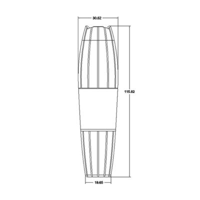 Portable RCA Tattoo Machine Speed Adjustable Gold Color For Body Tattoo OEM