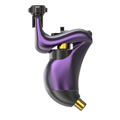 Custom Pink Color Rotary Tattoo Machine , Tattoo Gun Pen Aluminum Alloy Material