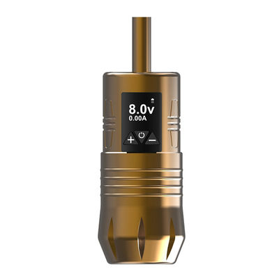 Grey Color Wireless Metal Tattoo Grips Professional For Cordless Tattoo Gun ODM