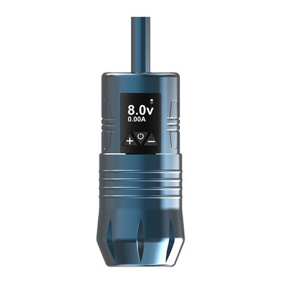 Grey Color Wireless Metal Tattoo Grips Professional For Cordless Tattoo Gun ODM