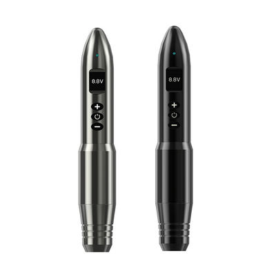 Rechargeable Tattoo Wireless PMU Pen With RCA Interface Connector Together